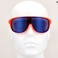 Ochelari de soare GOG Medusa matt neon orange/blue mirror 10