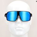 Ochelari de soare GOG Kronos matt black/polychromatic white-blue 10