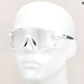 UVEX Sportstyle 228 V ochelari de soare alb mat/argintiu cu oglindă 53/3/030/8805 11