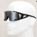 Ochelari de soare Alpina Hawkeye Q-Lite black matt/silver mirror 8