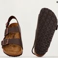 Sandale BIRKENSTOCK Milano BF Regular dark brown 13