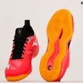 Încălțăminte de volei pentru bărbați Mizuno Wave Dimension radiant red/white/carrot curl 9