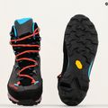 Încălțăminte de trekking pentru femei La Sportiva Aequilibrium Trek GTX carbon/malibu blue 9