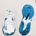 Încălțăminte de volei pentru bărbați Mizuno Wave Lightning Z8 white/sailor blue/silver 9