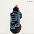 Încălțăminte de turism pentru femei Salewa Wildfire Canvas java blue/black 9