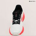 Brooks Launch 10 bărbați pantofi de alergare alb / negru / coral aprins coral 9