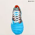 Ghete de fotbal pentru bărbați Diadora Brasil Elite Veloce GR ITA LPX albastru fluo/alb/portocaliu 11