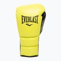 Mănuși de box Everlast Powerlock 2 Laced Pro Training neon yellow 8