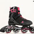 Role pentru femei Rollerblade Sirio 80 black/raspberry 9