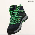 Încălțăminte de trekking pentru copii CMP Rigel Mid blue/gecko 9