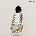 Încălțăminte de baschet Under Armour Spawn 6 white/black/metallic gold 15