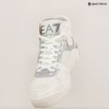EA7 Emporio Armani Basket Mid pantofi alb/iridescent 9