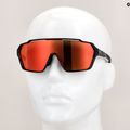 Ochelari de soare Smith Shift MAG negru/roșu cromat cu oglindă roșie 8