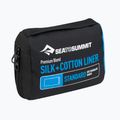 Sea to Summit Silk/Cotton Traveller Traveller sac de dormit cu pernă marină ASLKCTNYHASF