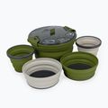 Sea to Summit X-Set 5pc set de vase pliabile 5pc AXSET31OL