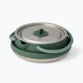 Ceainic turistic Sea To Summit Detour Stainless Steel Collapsible 1,6 l green 3