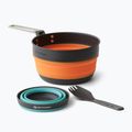 Set de veselă de călătorie Sea To Summit Frontier UL Collapsible Kettle Cook 4