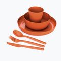 Set de vase turistice Sea To Summit Camp Dinnerware Set 6 burnt orange