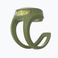 Knog Frog V3 față de bicicletă lumină verde