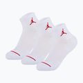 Șosete pentru copii Nike Air Jordan Jumpman Quarter 3 perechi white