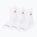 Șosete pentru copii Nike Air Jordan Jumpman Crew 3 perechi white