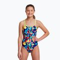 Costum de baie o piesă pentru copii Funkita Diamond back blocked bars FS11G7130908 5