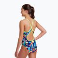 Costum de baie o piesă pentru copii Funkita Diamond back blocked bars FS11G7130908 7