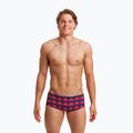 Slipi pentru bărbați Funky Trunks Sidewinder Trunks bleumarin-roșii FTS010M71411 5