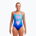 Funkita Diamond Back One Piece Costum de baie pentru femei Albastru FS11L7155716 2