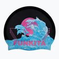 Funkita silicon Șapcă de înot șapcă neagră FS997155800