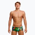 Bărbați Funky Trunks Sidewinder boxeri de înot pentru bărbați pădure pierdută 2