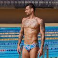 Slip de înot  pentru bărbați Funky Trunks Seamed Briefs coco canel 3
