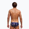 Slip de înot  pentru bărbați Funky Trunks Classic Brief paper plain 2