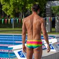 Boxeri de înot pentru bărbați Funky Trunks Sidewinder Trunks melting mayhem 6