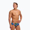 Slip de baie pentru bărbați Funky Trunks Seamed Briefs birdie wordie 2