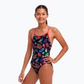 Costum de înot întreg pentru copii Funkita Diamond Back One Piece lost leaf