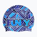 Cască de înot Funky Silicone blue bits