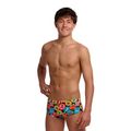 Boxeri de baie pentru băieți Funky Trunks Sidewinder Trunks berry good 2