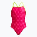 Costum de baie întreg pentru copii Funkita Strapped In One Piece pink proton