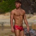 Boxeri de înot pentru bărbați Funky Trunks Sidewinder Trunks scribbles 4
