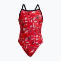 Costum de baie întreg pentru copii Funkita Single Strap One Piece scribbles