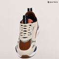 EA7 Pantofi Emporio Armani Ace Runner zi ploioasă/negru iris/emperador/terracotta 9
