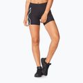 Pantaloni scurți de antrenament 2XU Core Compression 5" pentru femei, negru/argintiu WA4481B