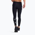 Jambiere de antrenament 2XU Core Compression pentru bărbați negru/argintiu MA3849B 3