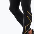 Jambiere de antrenament 2XU Force Compression pentru bărbați, negru și auriu MA5365B 7