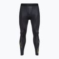 Jambiere de antrenament 2XU Force Compression pentru bărbați, negru și auriu MA5365B
