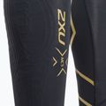 Jambiere de antrenament 2XU Force Compression pentru bărbați, negru și auriu MA5365B 3