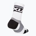 2XU Vectr Cushion Crew șosete sport albe și negre UA5053E 2