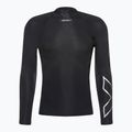 Mâneci lungi de antrenament pentru bărbați 2XU Core Compression negru MA6398A 4