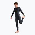 Costum de triatlon pentru bărbați 2XU Propel:1 negru/ambition MW4991C 4